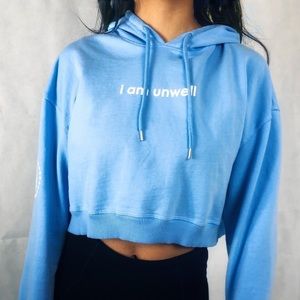 Barstool Chicks CALL HER DADDY Crop Hoodie - M